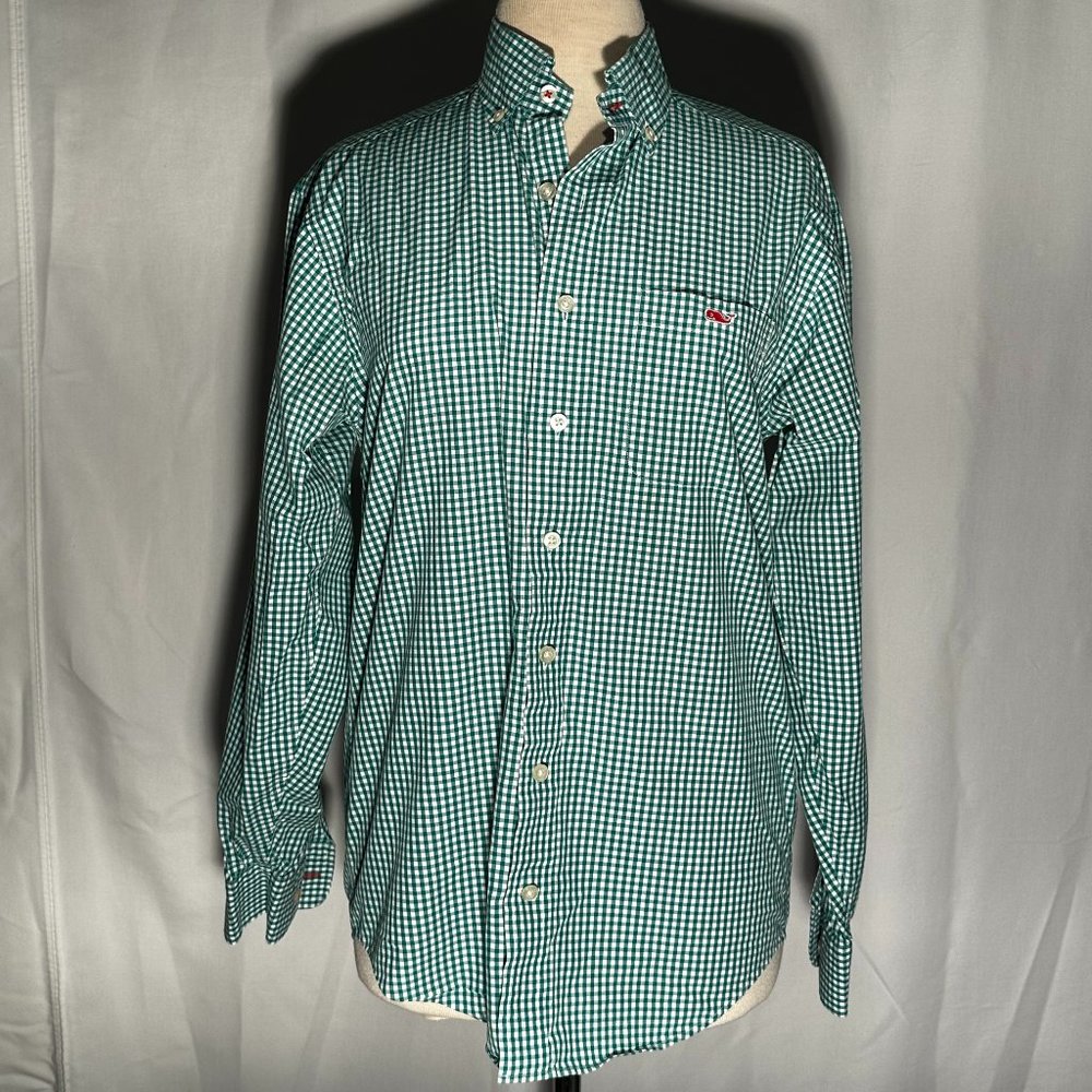 Green Vineyard Vines Tucker Shirt Size S